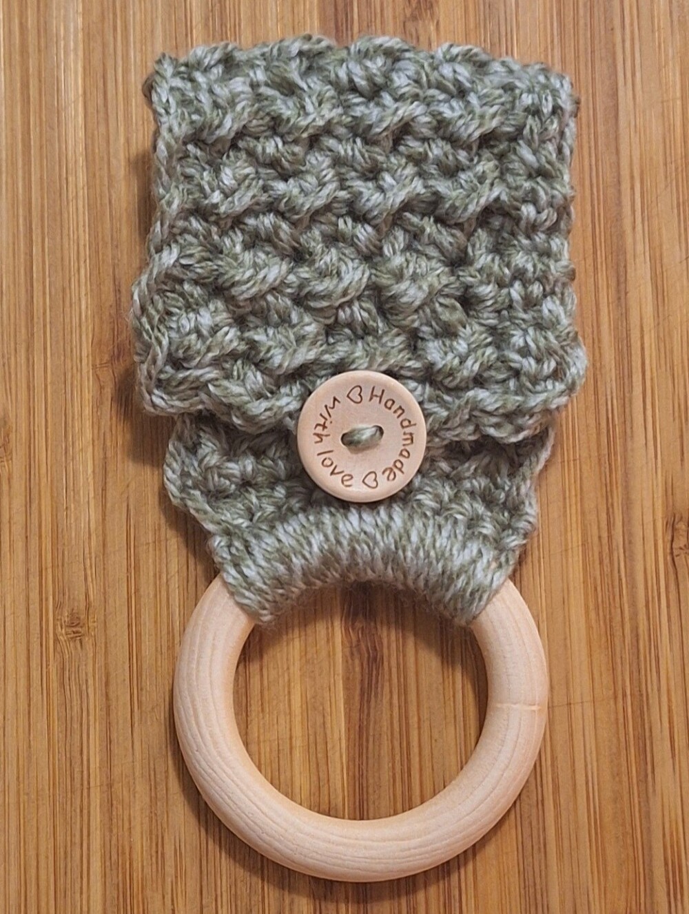 Handmade Crochet Dish Towel Holder NWOT